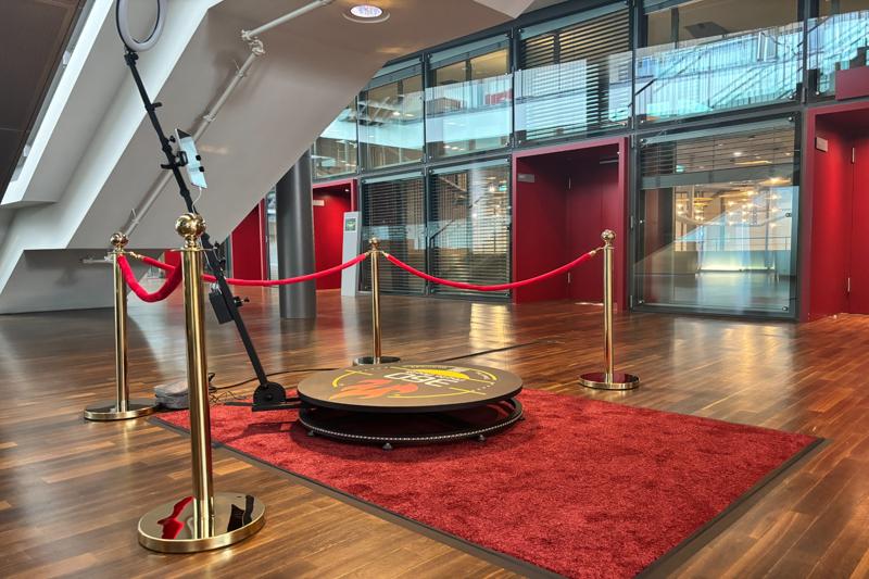 360 Grad Videobox Manfred von eventMa in Dresden